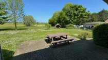 Terrasse am Hauseingang