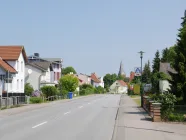 Stadtansicht von Wismar kommend