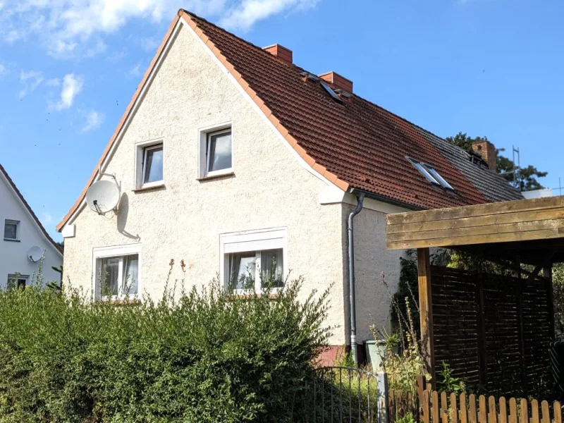  - Haus kaufen in Insel Poel / OT Kirchdorf - Ein Zuhause für eine kleine Familie - Doppelhaushälfte auf der Insel