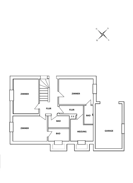 Grundriss Souterrain