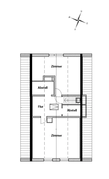 Grundriss OG von Haus 1