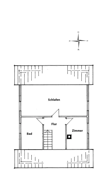 Grundriss OG von Haus 1a