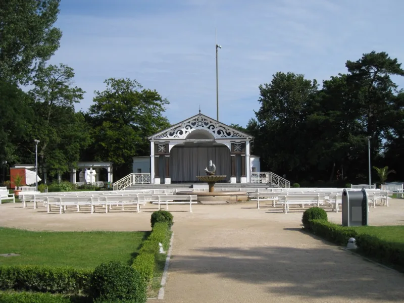 Kurgarten im Ostseebad Boltenhagen