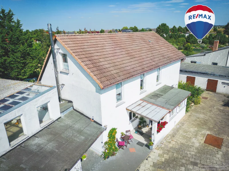 Aussenaufnahme - Haus kaufen in Dannigkow - Familienfreundliches Haus mit großem Garten und viel Nebengelass