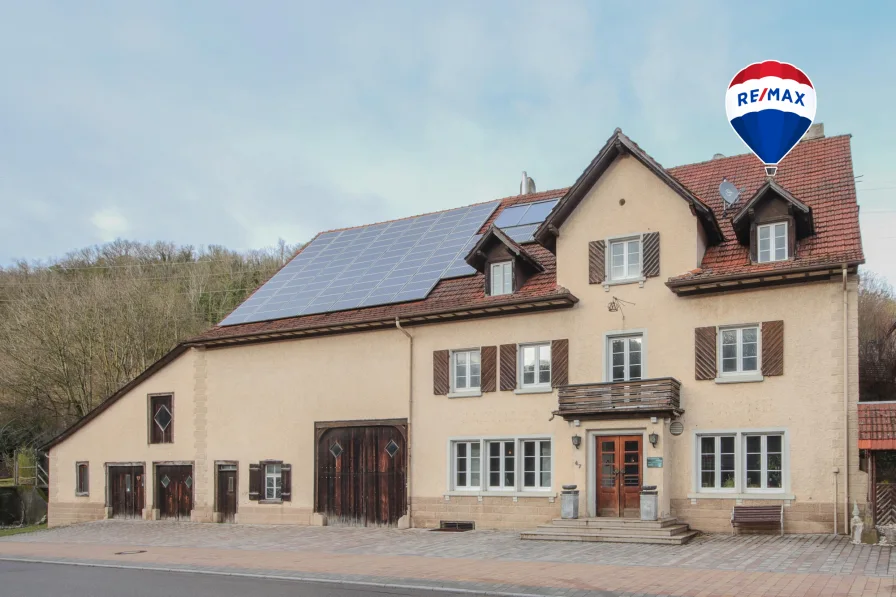 Außen - Haus kaufen in Klettgau - Märchenhaftes Wohnhaus mit vielfältigen Möglichkeiten