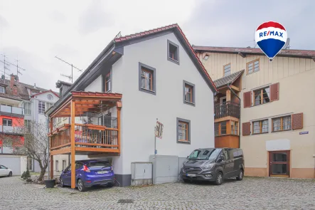 Außen - Haus kaufen in Waldshut-Tiengen - Saniertes Stadthaus in Tiengens Altstadt