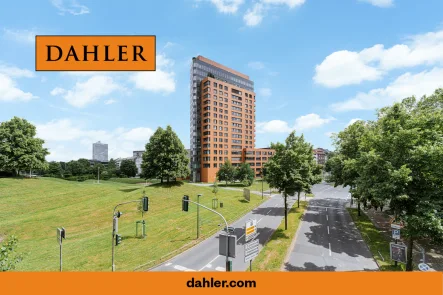 Hausansicht - Büro/Praxis kaufen in Düsseldorf - Medienhafen - Düsseldorf! Traumhafte Büroeinheit im Portobello Haus!