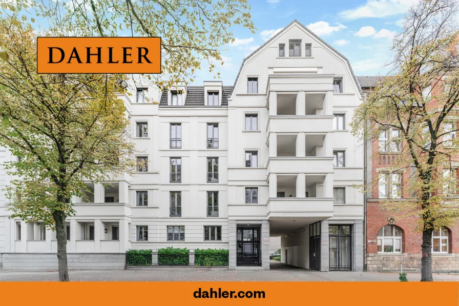  - Wohnung kaufen in Düsseldorf / Flingern Nord - Exklusives Penthouse mit 2 TG-Stellplätzen & 3 Terrassen im Herzen von Flingern Nord