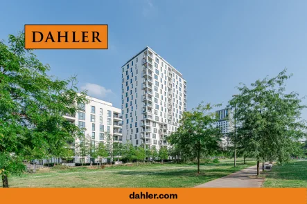 Außenansicht - Wohnung kaufen in Pempelfort - Exklusive 2-Zimmer-Whg. im 7. OG des „La Tour Blanche“ / Ideal für Selbstnutzer und Kapitalanleger