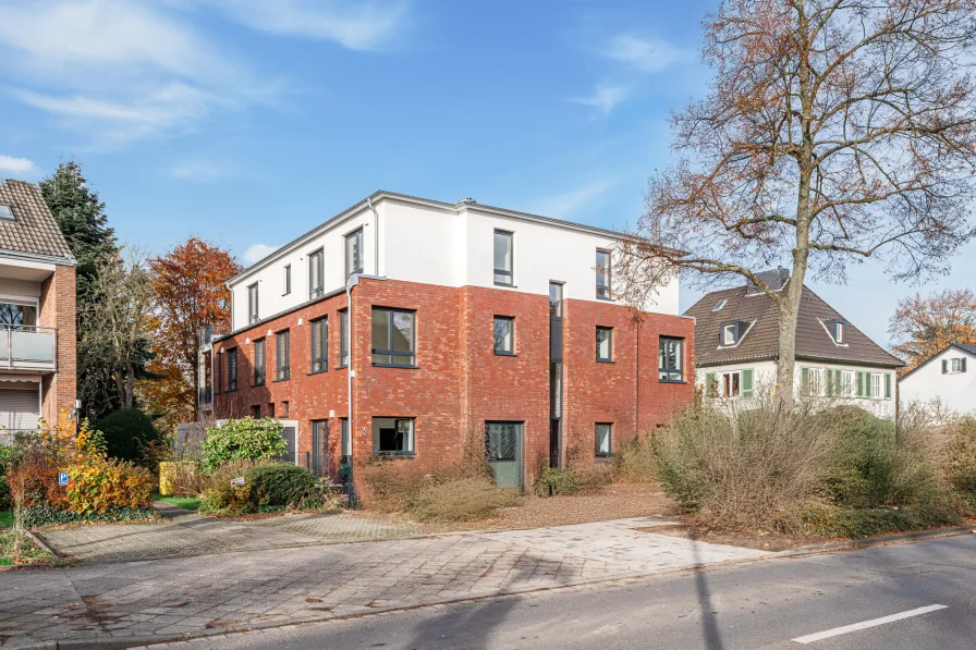  - Wohnung mieten in Meerbusch / Büderich - Moderne 3-Zimmer-Wohnung mit Balkon und hochwertiger Ausstattung in begehrter Lage