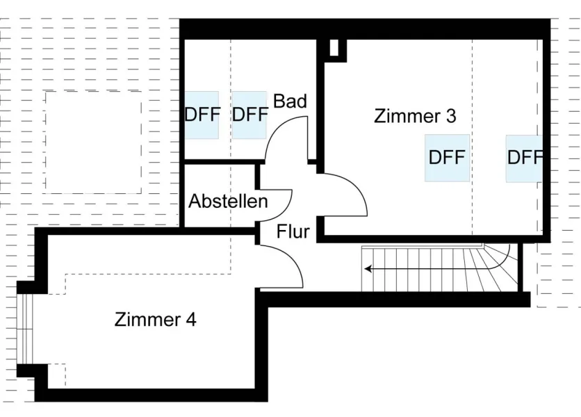 Grundriss DG rechts