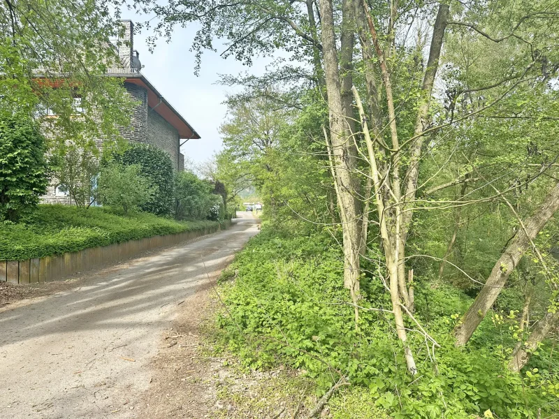 Strassenansicht auf die Liebhaber Immobilie