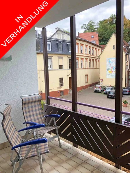 Aussicht vom Balkon - Wohnung kaufen in Bad Kreuznach - IN VERHANDLUNG! Wohnen in der Neustadt von Bad Kreuznach