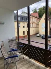 Aussicht vom Balkon