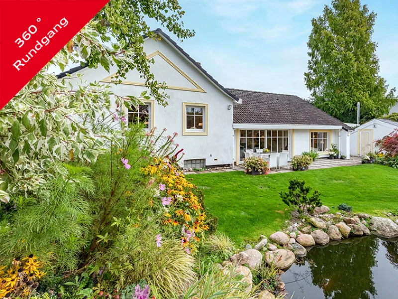  - Haus kaufen in Maschen Heide - Besonderes Einfamilienhaus mit idyllischem Garten in ruhiger Top-Lage in Maschen!