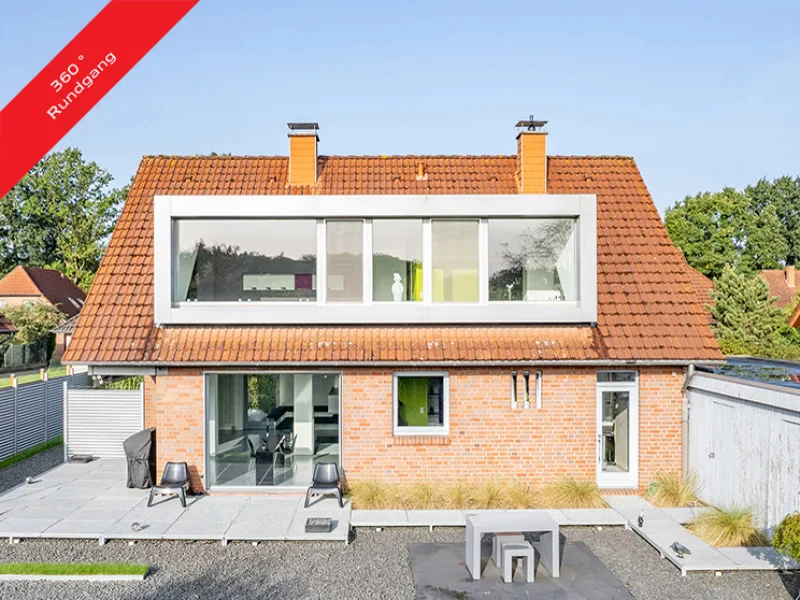  - Haus kaufen in Rastede - Architektonische Verwandlung: Modernes Einfamilienhaus in Rastede!
