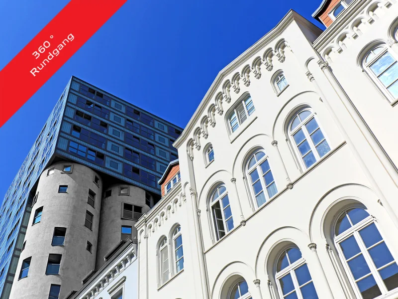  - Wohnung kaufen in Hamburg - Großzügiges Loft mit Wasserblick in 1A-Lage im Harburger Hafen!