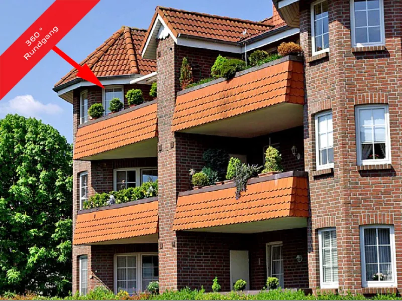  - Wohnung kaufen in Bad Zwischenahn - Bezaubernde Dachgeschosswohnung in Zentrumsnähe von Bad Zwischenahn!