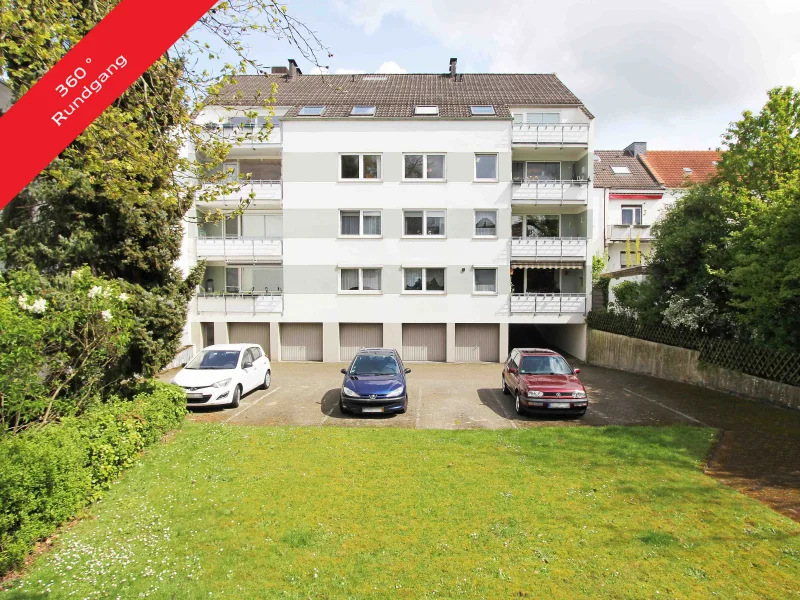  - Wohnung kaufen in Bremen - Komfortable 3-Zimmer-Wohnung mit Loggia und eigenem Stellplatz in Bremen-Huckelriede!