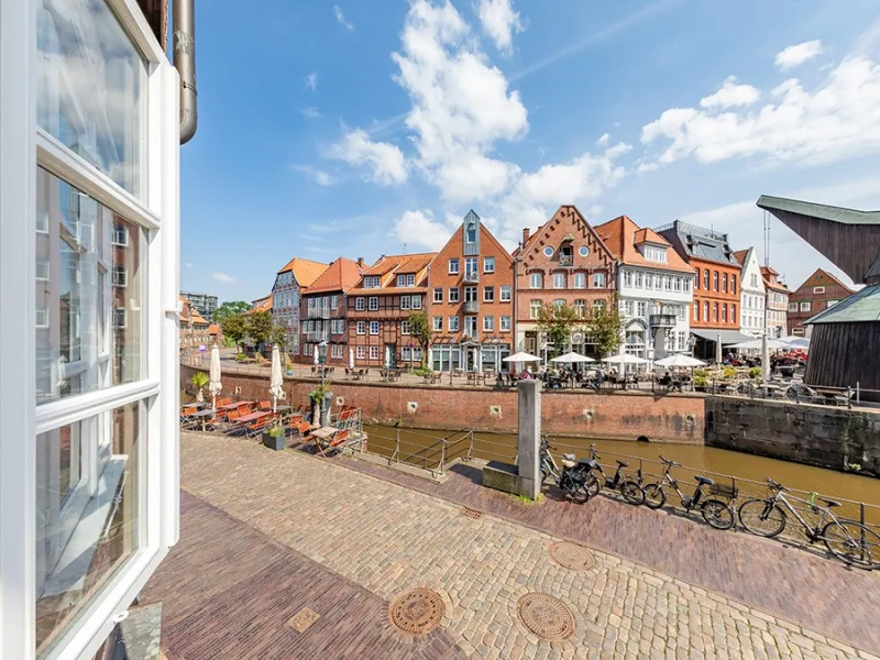 Ausblick aus einer Wohnung