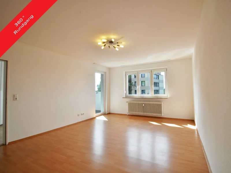  - Wohnung kaufen in Delmenhorst-Deichhorst - Helle 4-Zimmer-Wohnung mit Balkon und Einbauküche in Deichhorst!