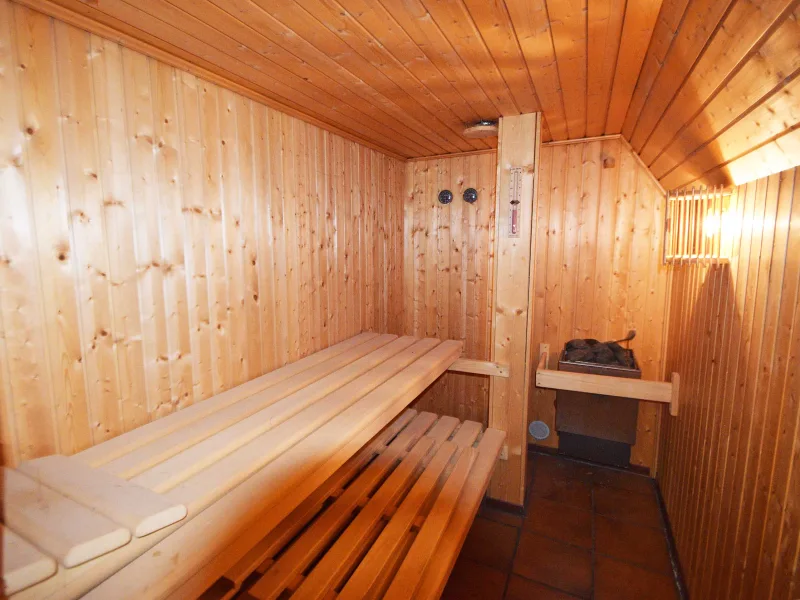 Gemütliche Sauna