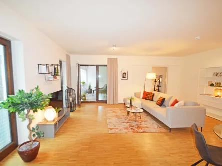  - Wohnung mieten in Hamburg-Harburg - Barrierearme 3-Zimmer-Wohnung mit großer Loggia im Harburger Binnenhafen!