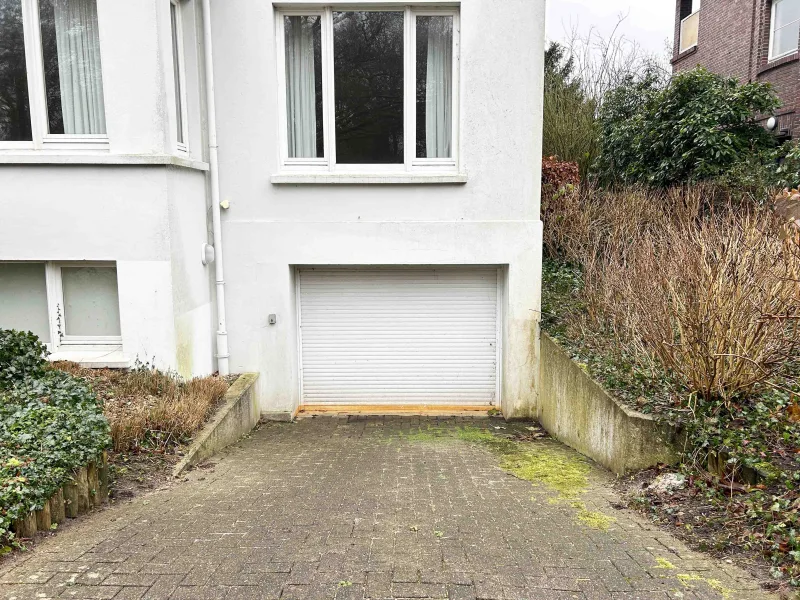 Garage direkt im Haus