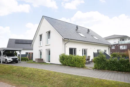  - Haus kaufen in Harsefeld - Frei lieferbare Doppelhaushälfte im Neubaugebiet von Harsefeld!