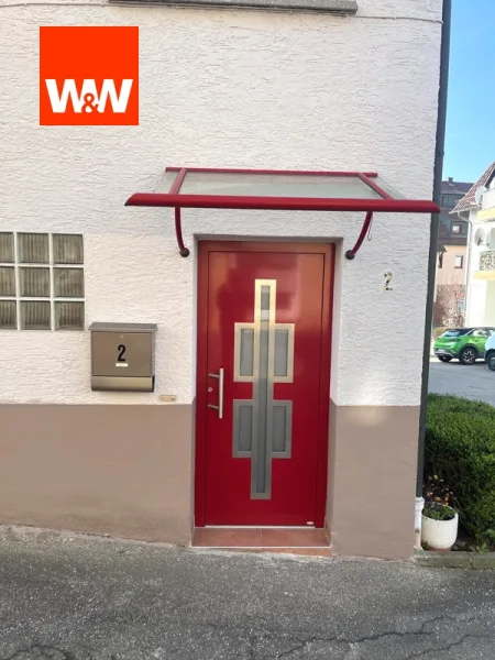 Hauseingang - Haus kaufen in Ditzingen / Hirschlanden - Hirschlanden - klein aber MEIN