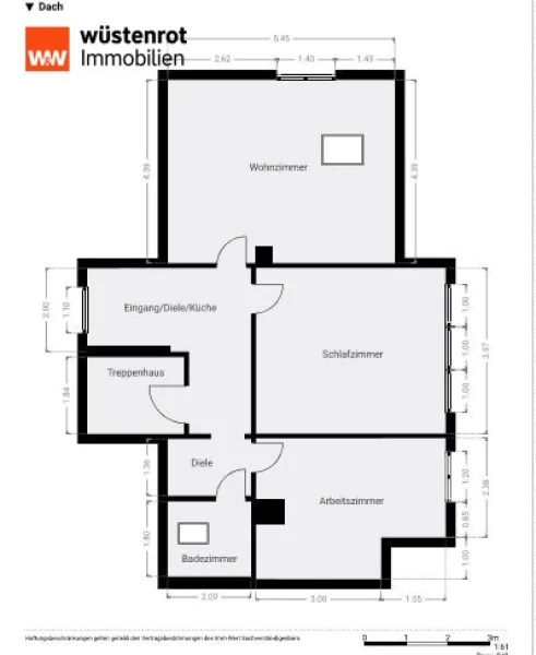 Grundriss Dachgeschoss