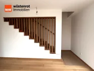 Blick auf die Treppe