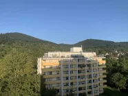 Ausblick Balkon Schlafzimmer 