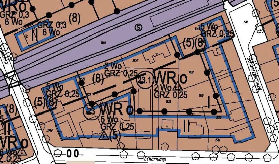 Festsetzungen B-Plan