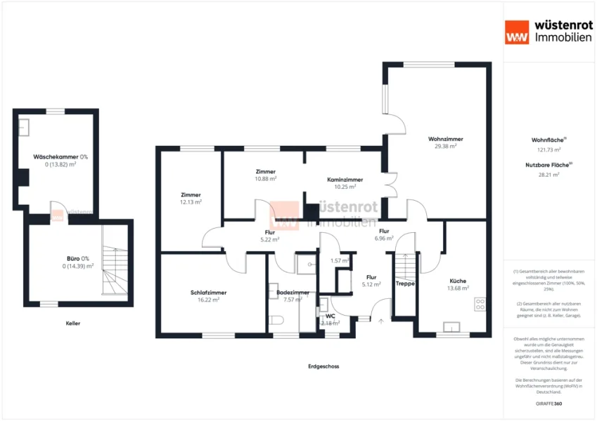 Grundriss EG und Keller