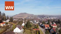 Blick über die Stadt zum Ipf