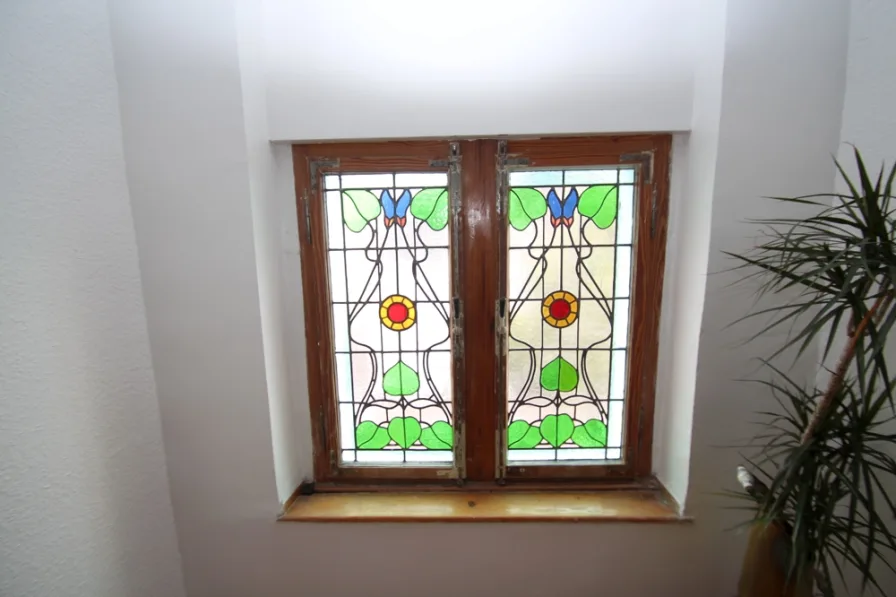 Fenster im Treppenhaus