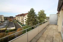 Balkon mit Aussicht