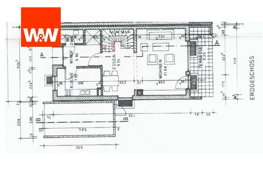 Grundriss EG_bemaßt