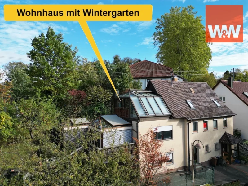 Wohnhaus - Haus kaufen in Weissach im Tal - Schnäppchen! Haus mit großem Wintergarten und Nebenhaus