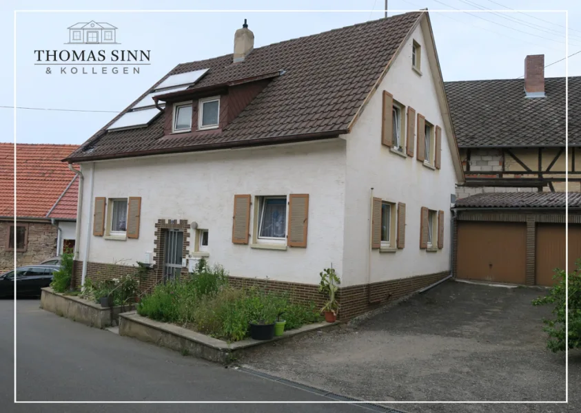 mit Rahmen - Haus kaufen in Lauda-Königshofen - Schönes 2-Familienhaus in zentraler Lage von Lauda-Königshofen