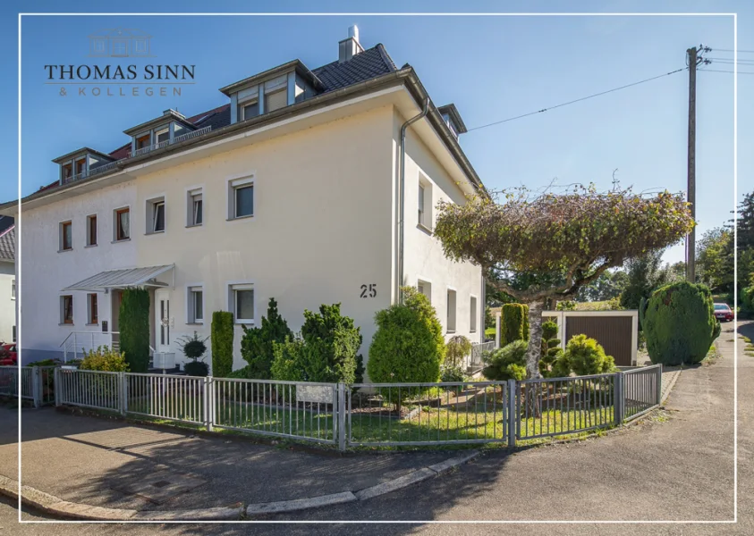  - Haus kaufen in Heilbronn - Stattliche Doppelhaushälfte - als 2-3-Familien-/ Einfamilienhaus nutzbar - in wunderbarer Wohnlage