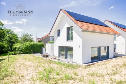 Hausansicht - Haus mieten in Talheim - NEUBAU - Einfamilienhaus mit hochwertiger Ausstattung in guter Randlage und bester Energieklasse A+