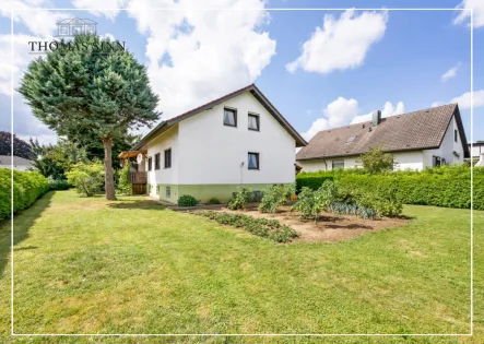 Garten - Haus kaufen in Pfedelbach/Windischenbach - Renovierungsbedürftiges Zweifamilienhaus in ruhiger Lage - Große Garage, weitläufiges Grundstück