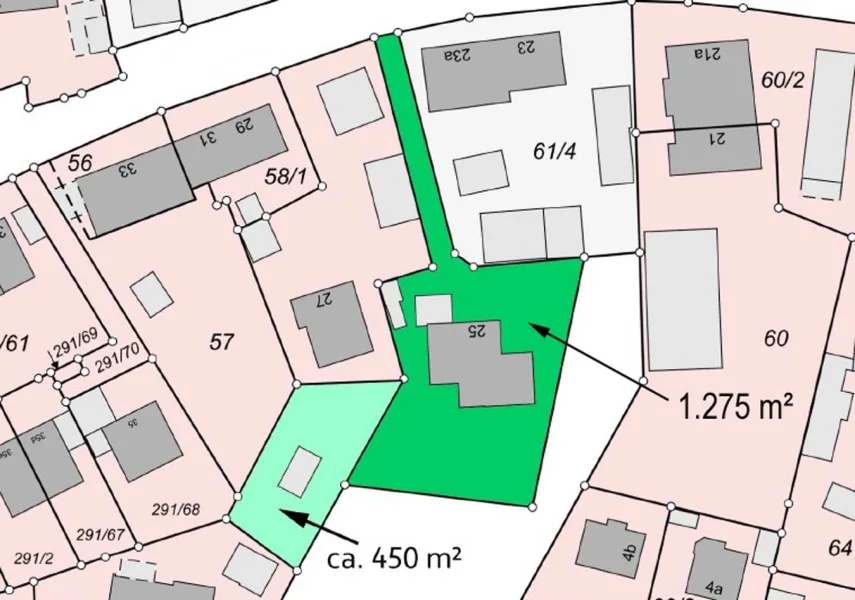 1.275 m² + ggf. 450 m²