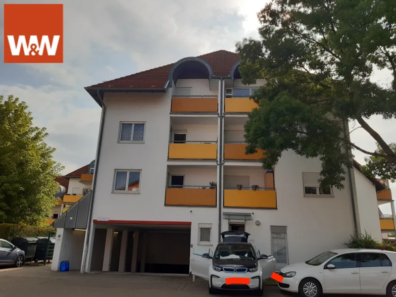 Außenansicht Haus - Wohnung kaufen in Offenburg / Bohlsbach - Schicke Wohnung in ruhiger Lage von Bohlsbach!