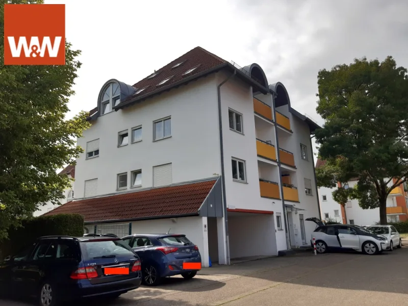 Außenansicht Gebäude - Wohnung kaufen in Offenburg / Bohlsbach - Kleiner Wohn(t)raum am Rande von Offenburg