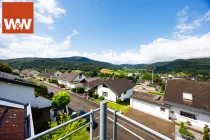 Ausblick vom Balkon