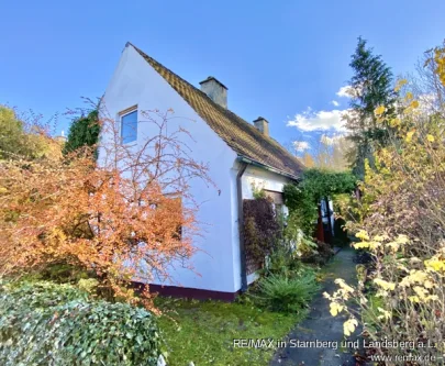 Nord- und Westseite - Haus kaufen in Landsberg am Lech - Häuschen mit Gartenwünscht sichliebevolle Zuwendung