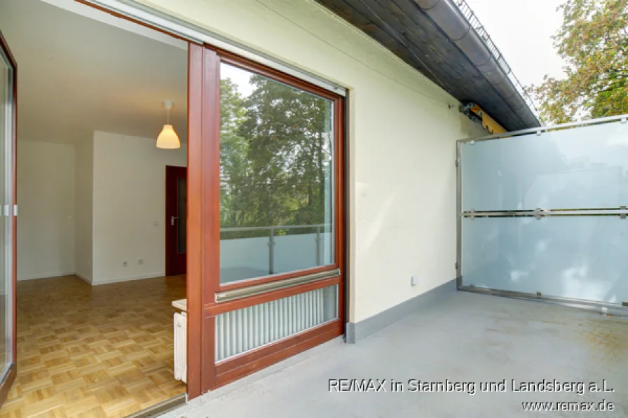 Großer West-Balkon - REMAX PSc-1008 1 Zi ETW WestPark